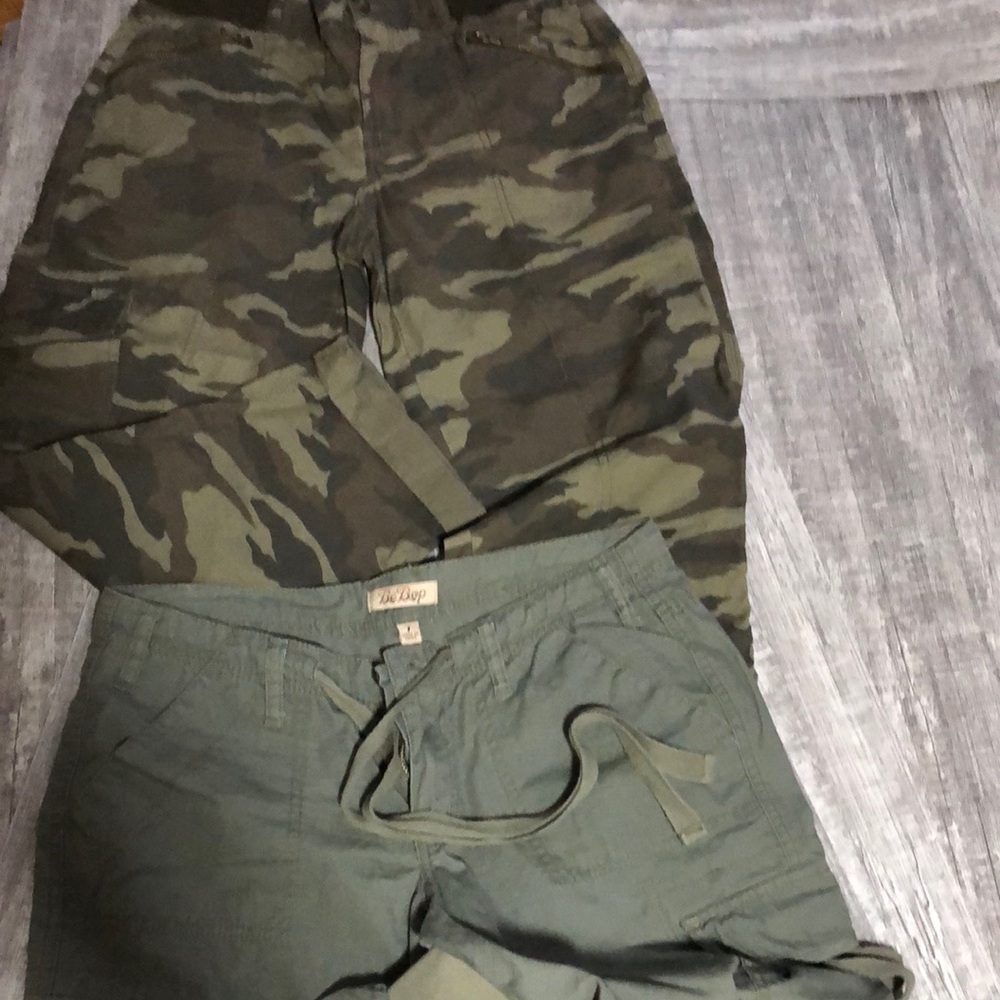 BeBop Olive Green Cargo Pants
